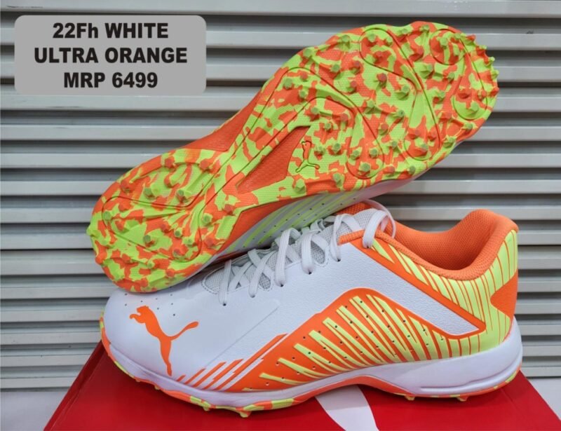 PUMA 22fh WHITE ULTRA ORANGE FAST