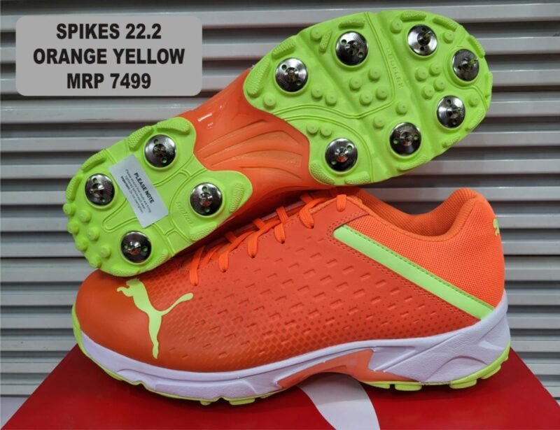 PUMA SPIKES 22.2, ORANGE YELLOW