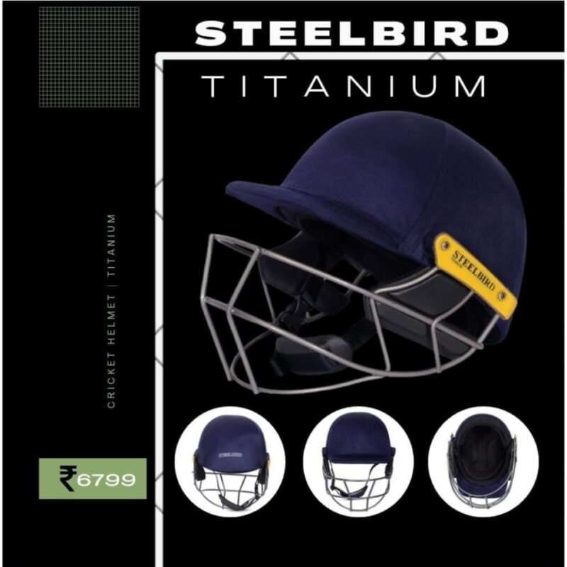 STEELBIRD HELMET TITANIUM